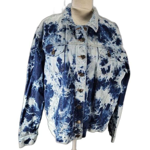 Helium overdyed jean jacket XL - Picture 1 of 14